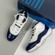 adult 11 Retro UNC Win Like 82 white and blue