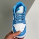 adult Dunk Low Coast blue and white