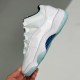 adult 11 Retro Low Legend Blue white