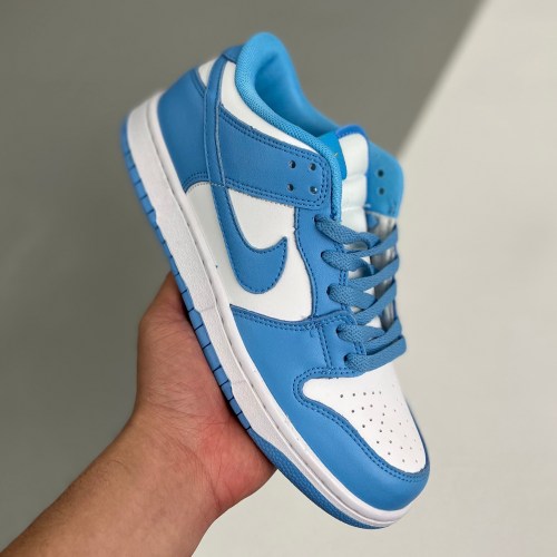 adult Dunk Low Coast blue and white