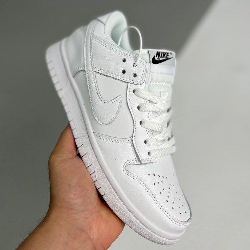 adult Dunk Low Triple White (2021)