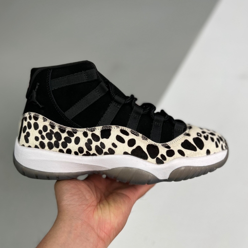 Nike adult air Jordan 11 Retro Animal Instinct Black and leopard print