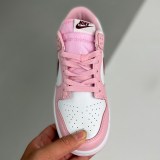 adult Dunk Low Pink Foam White