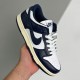 adult Dunk Low Valerian Blue and white