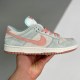 adult Dunk Low Fossil Rose Green and khaki