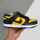 adult Dunk Low Michigan (2021) Dark blue and yellow