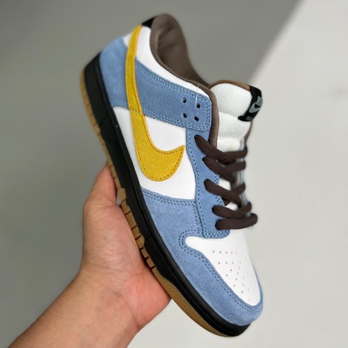 adult Dunk SB Low Homer blue and white