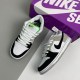 adult SB Dunk Low Chlorophyll black white and grey