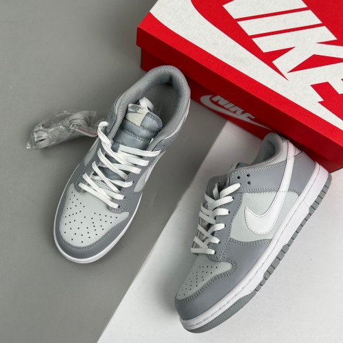 adult Dunk Low Two Tone Grey
