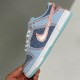 adult Dunk Low Union Passport Pack Argon blue