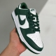 adult Dunk Low white green (2021)