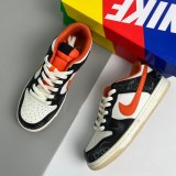 adult Dunk Low PRM Halloween (2021)  luminous black and white