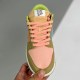 adult Dunk Low Retro SE NN  Sun Club Green and pink