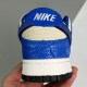 adult Dunk Low Jackie Robinson Blue and beige