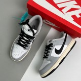 adult Dunk Low Light Smoke Grey White