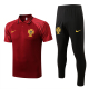 Nike Portugal 2022-2023 Mens Polo Shirts Soccer Jersey Shirt Quick Dry Casual Short Sleeve trousers suit wine red
