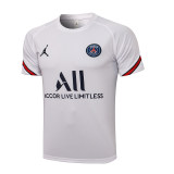Jordan Paris Saint-Germain F.C. 2021-2022 Mens Shirts Soccer Jersey Shirt Quick Dry Casual Short Sleeve trousers suit trousers white
