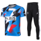 Nike Jordan Paris Saint-Germain F.C. 2021 Mens Shirts Soccer Jersey Shirt Quick Dry Casual Short Sleeve trousers suit trousers blue