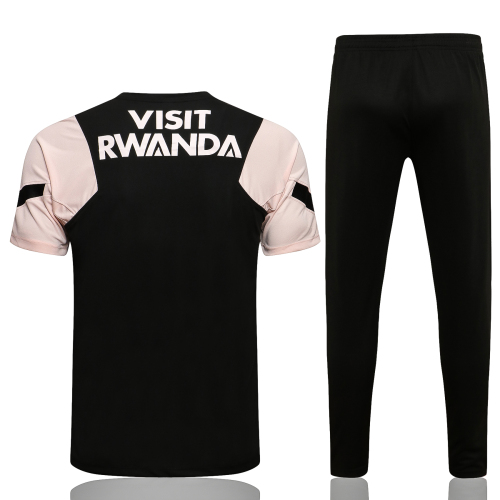 Paris Saint-Germain F.C. 2021-2022 Mens Shirts Soccer Jersey Shirt Quick Dry Casual Short Sleeve trousers suit trousers black pink