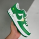 Louis Vuitton adult Nike Air Force 1 Low By Virgil Abloh shoes White Green