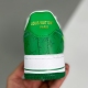 Louis Vuitton adult Nike Air Force 1 Low By Virgil Abloh shoes White Green