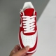 Louis Vuitton adult Nike Air Force 1 Low By Virgil Abloh shoes White Red