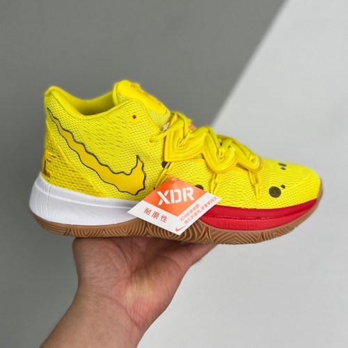 Nike adult Kyrie 5 Spongebob Squarepants yellow
