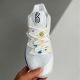 adult Kyrie 5 White Denim