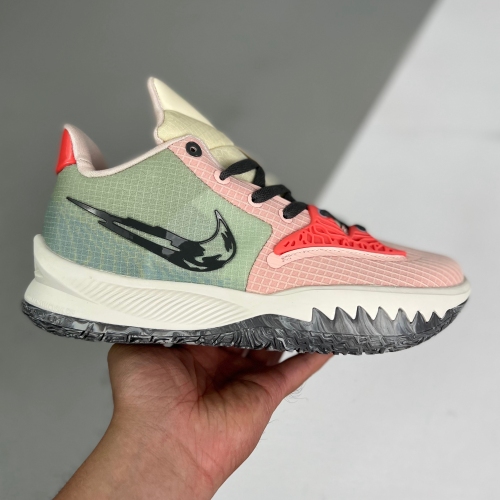 Nike adult Kyrie 4 Low Pale Coral pink green
