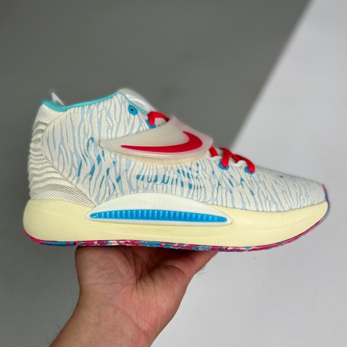 adult KD 14 Multicolor basketball shoes