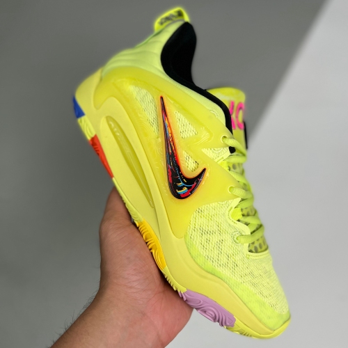 Nike adult KD 15 Aimbot basketball shoes yellow