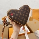 Louis Vuitton original Coeur Heart Bag Game On Monogram 20cm