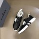 adult men's shoes black white