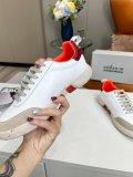 adult R3 Women's Shoes White beige and red