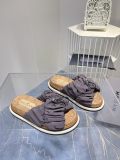 adult Women's platform slippers purple