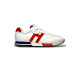 adult H383 men's casual shoes white red