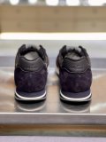 adult H383 men's casual shoes Purple and khaki