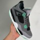 adult  4 Retro Green Glow Grey