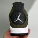 adult  4 Retro Olive Canvas green