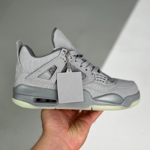 Nike adult air Jordan 4 Retro Kaws grey