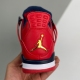 Nike adult air Jordan 4 Retro FIBA (2019) red
