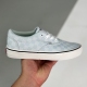 Vans adult ERA checkerboard low-top canvas shoes light blue