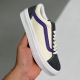 Vans adult style 36 low top casual shoes Beige grey and purple