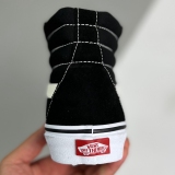 adult SK8-Hi Slim High Top Fashion Casual Skateboard Shoes black