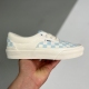 Vans adult Era asymmetrical checkerboard low top Casual Canvas Skateboard Shoes blue white