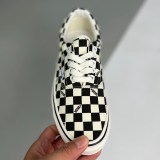 adult Vault OG Era LX black and white checkerboard Low Top Casual Canvas Skateboard checkered Shoes