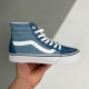 Vans adult SK8-HI tapered high top canvas shoes Denim Blue