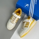 Adidas adult Forum 84 Low Hazy white yellow