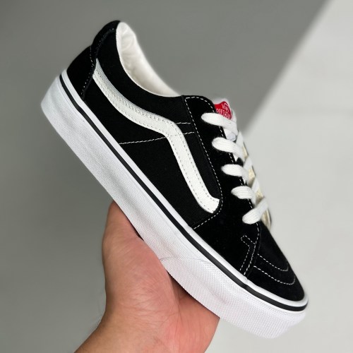 adult Sk8-Low Reissue Casual Skateboard Shoes black