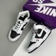 adult SB Dunk High Supreme By Any Means Black white